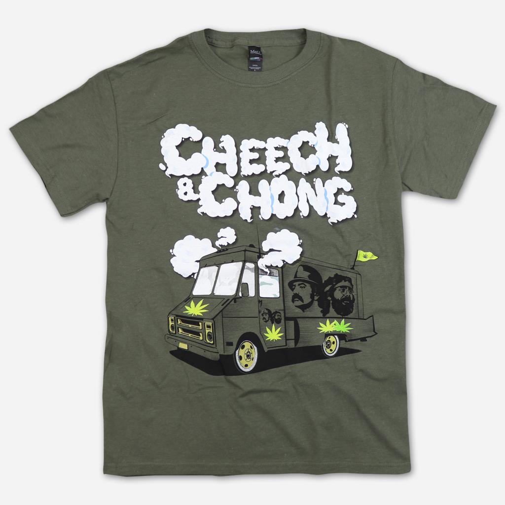 (Smokin) Weed Van Green T-Shirt