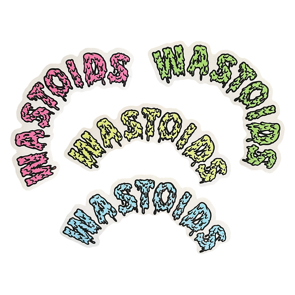 WASTOIDS (4) Sticker Pack