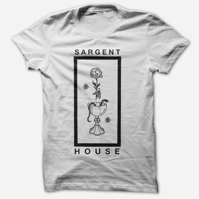 Wine, Snakes & Roses White T-Shirt