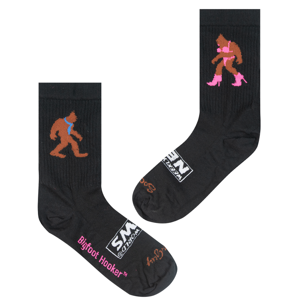 Bigfoot Hooker Socks