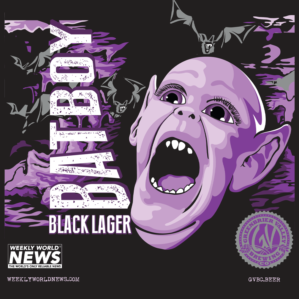 Bat Boy Black Lager T-Shirt