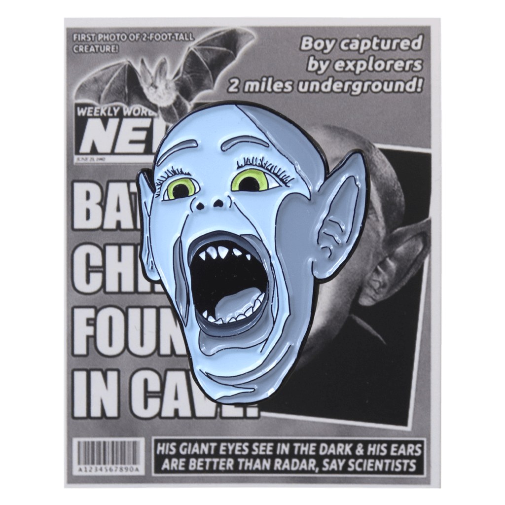 Bat Boy Enamel Pin