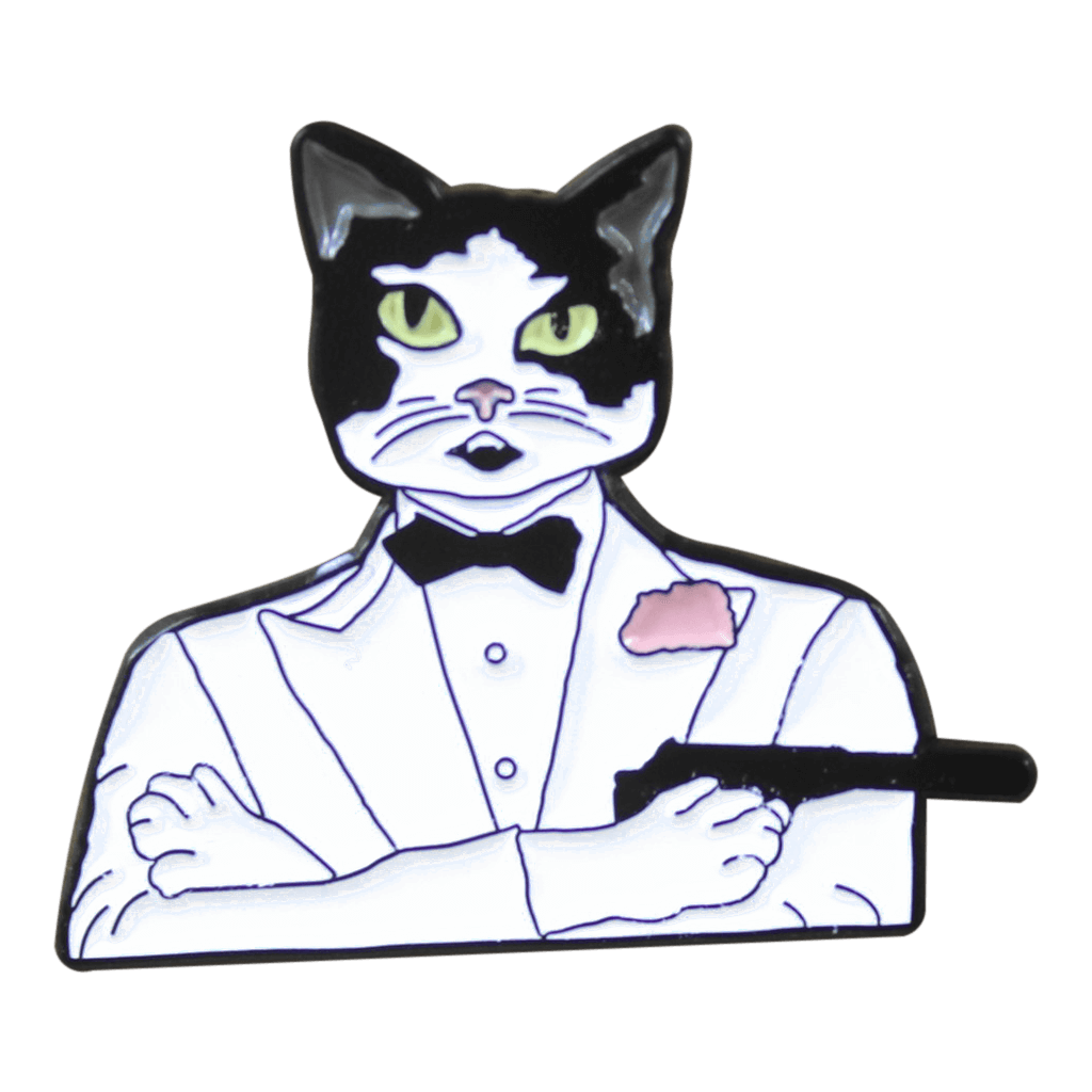 Spycat Enamel Pin