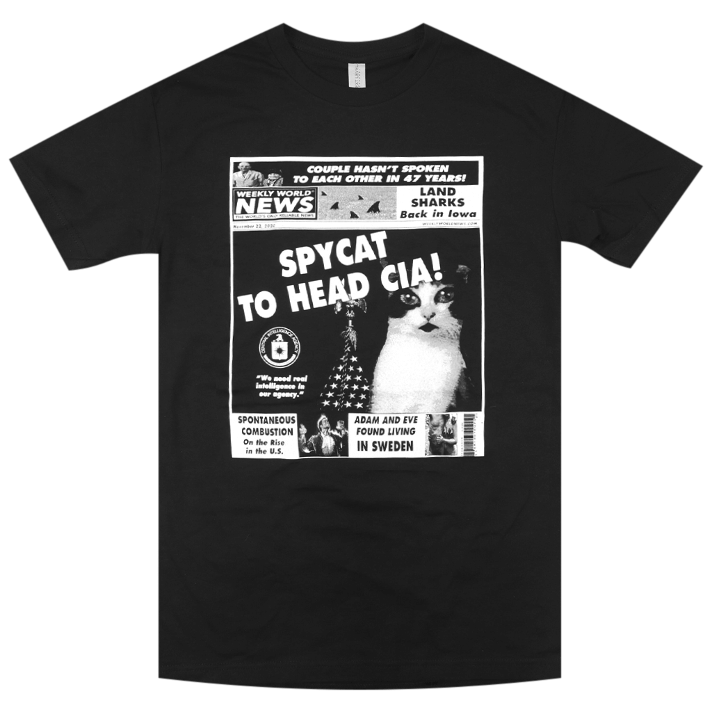 Spycat Black T-Shirt