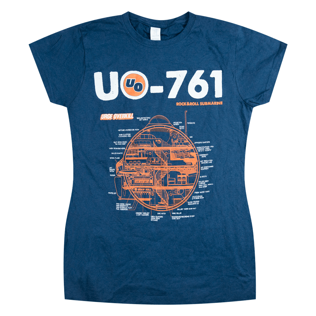 Rock & Roll Submarine Navy Women's T-Shirt