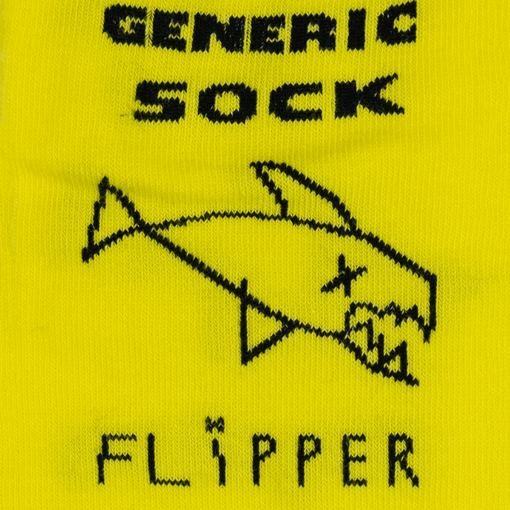 Fish - Yellow & Black Socks