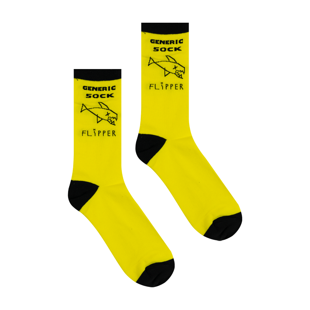 Fish - Yellow & Black Socks