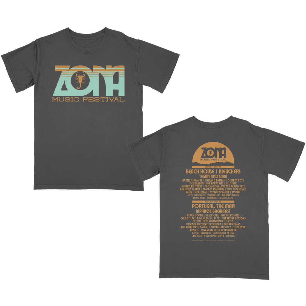 ZONA Music Festival Gray T-Shirt