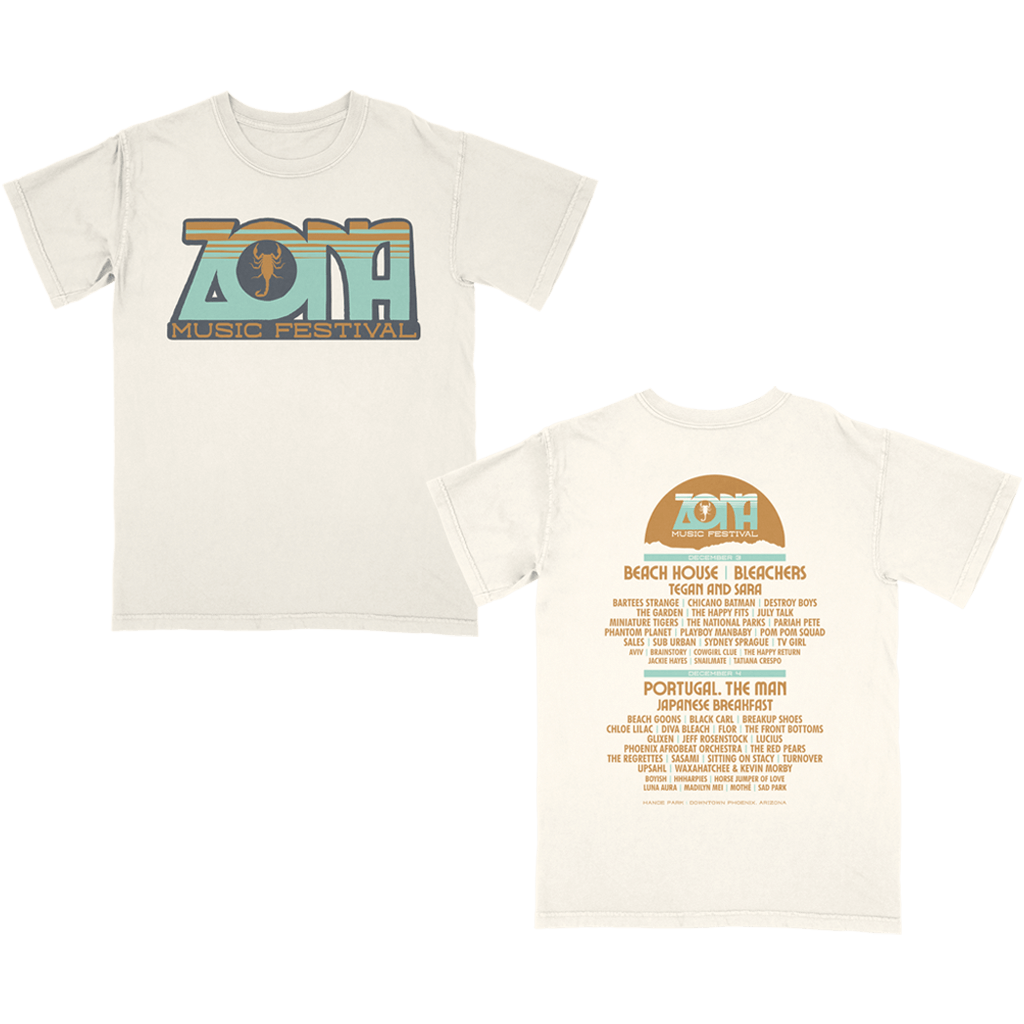 ZONA Music Festival Tan T-Shirt