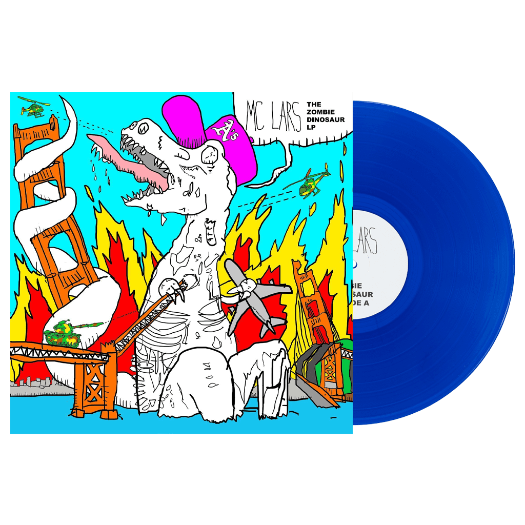 The Zombie Dinosaur LP Blue 12" Vinyl