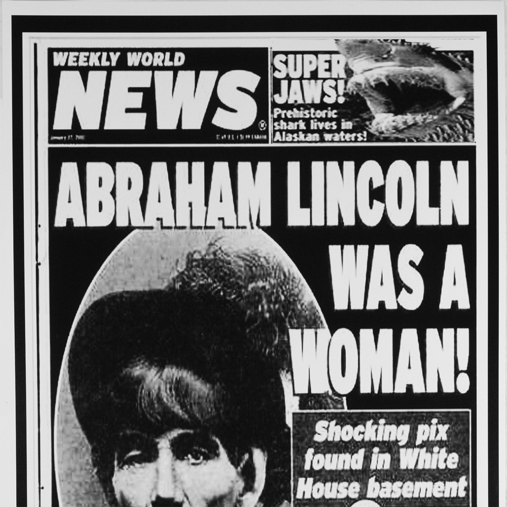 Abraham Lincoln Was A Woman! Poster