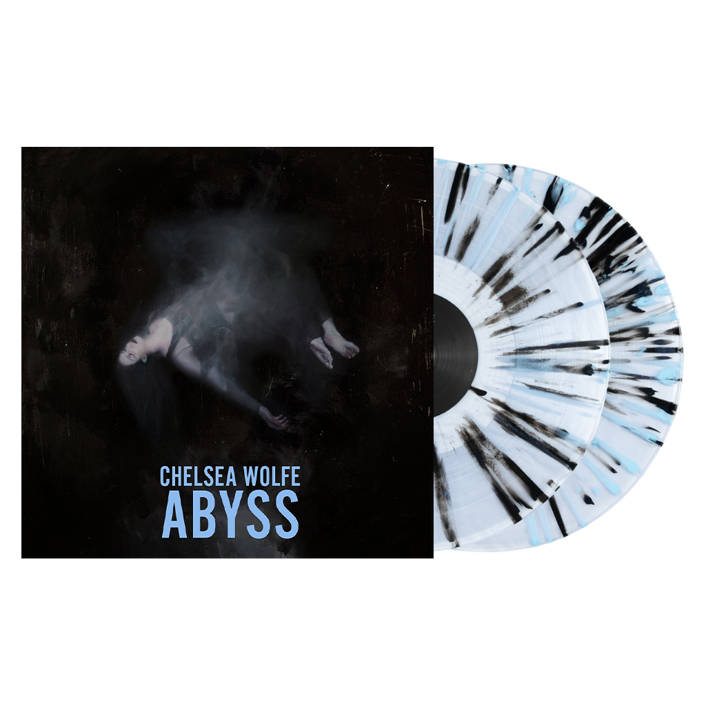 Abyss - 12" Clear with Black/Blue Splatter Vinyl