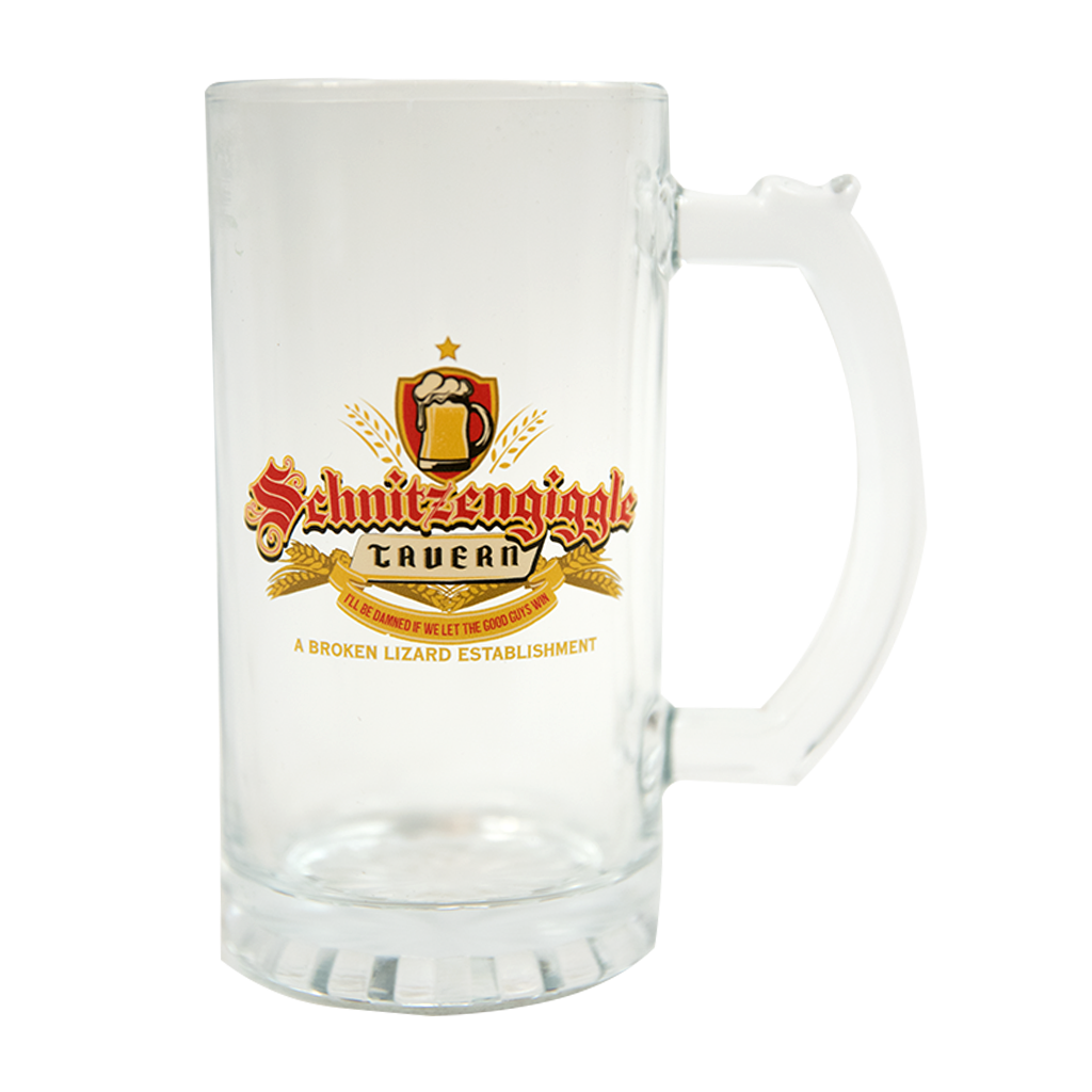Beerfest Schnitzengiggle Glass Beer-Stein