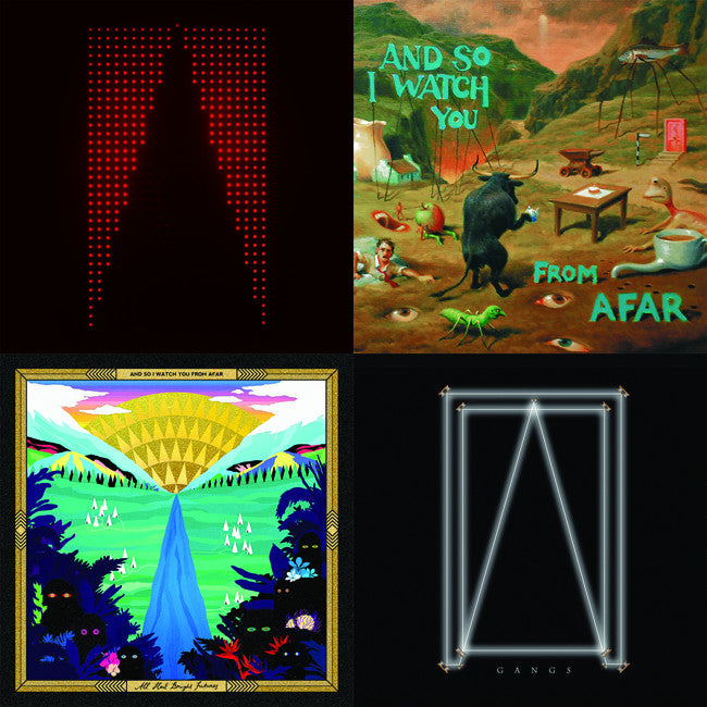 ASIWYFA Four 3"x3" Album Cover Magnet Pack
