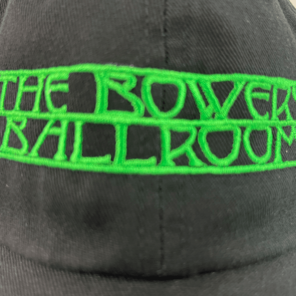 The Bowery Ballroom Solid Black Hat