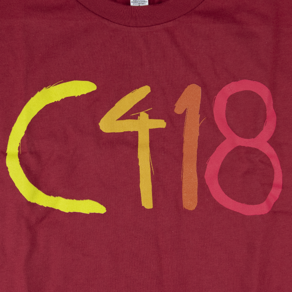 C418 Logo Red T-Shirt