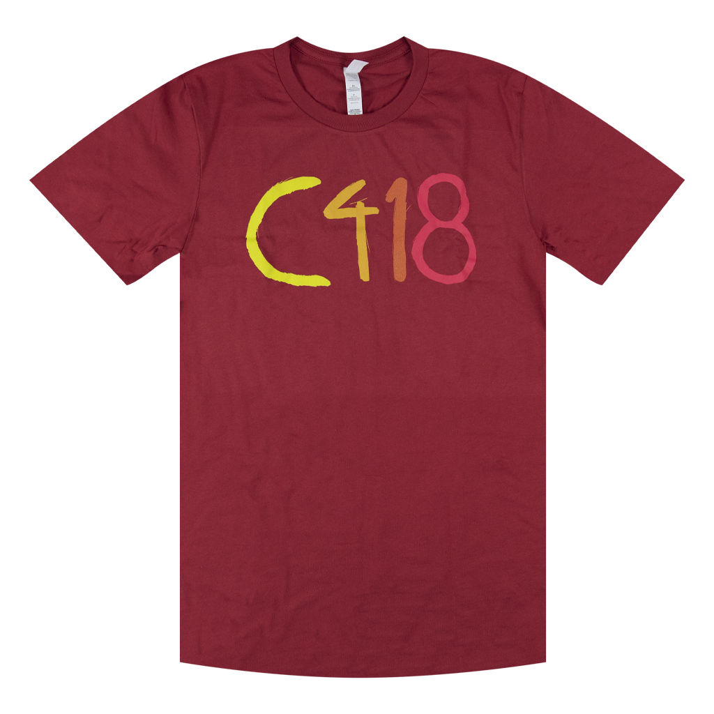 C418 Sticker C418 - C418 Logo Red T-Shirt