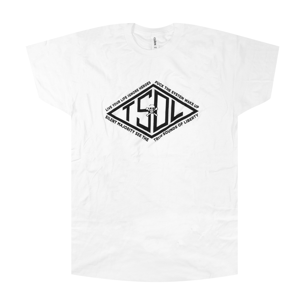 Diamond Logo White T-Shirt