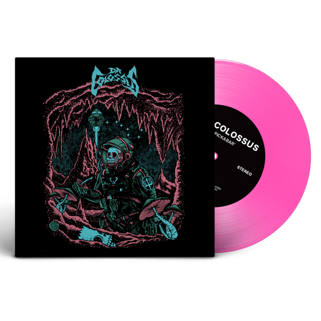 Dr. Colossus / Lucifungus Split - 7" Translucent Pink Vinyl