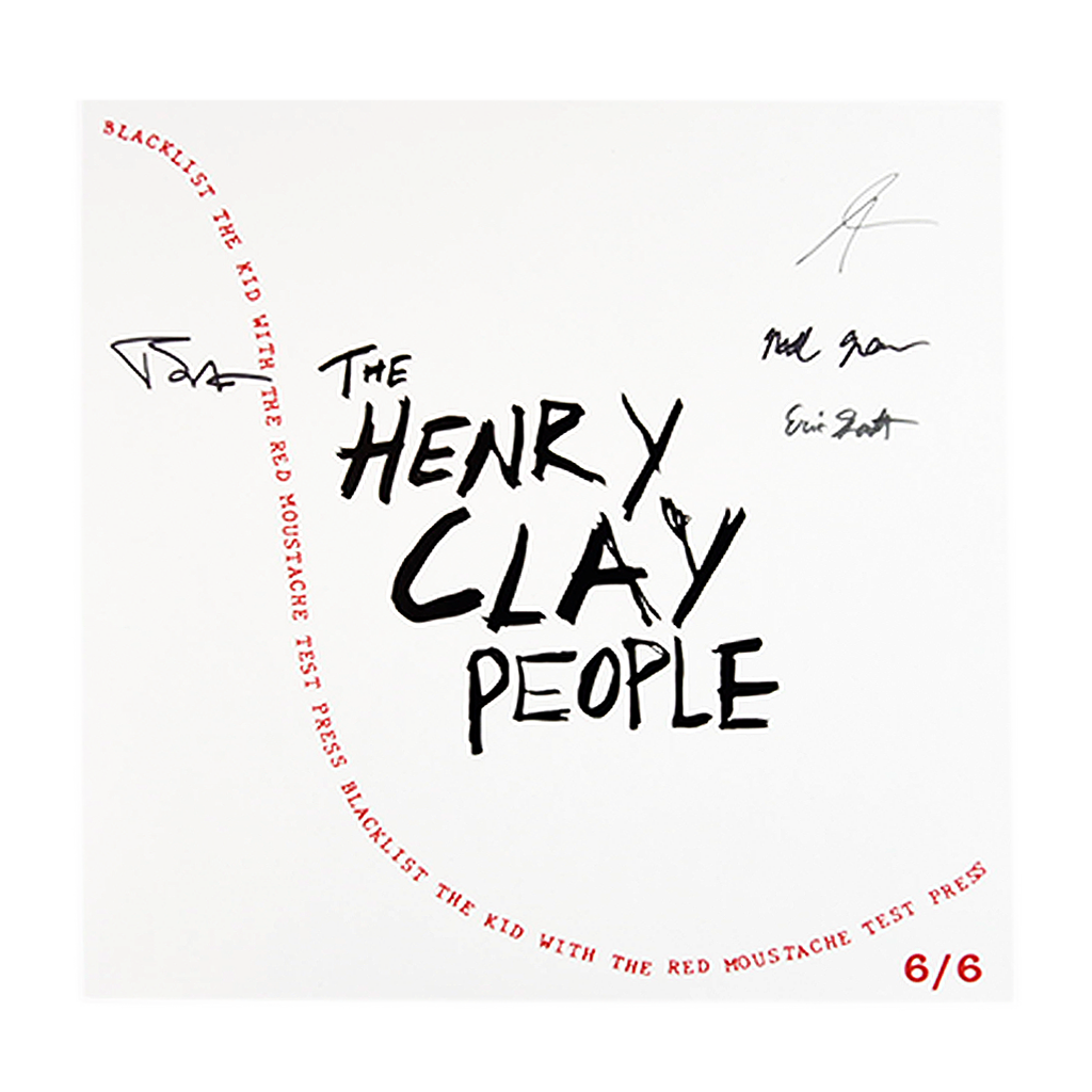 Signed The Henry Clay People 'Blacklist' 12" Vinyl Test Pressing