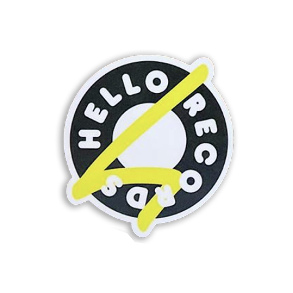Hello Records Sticker