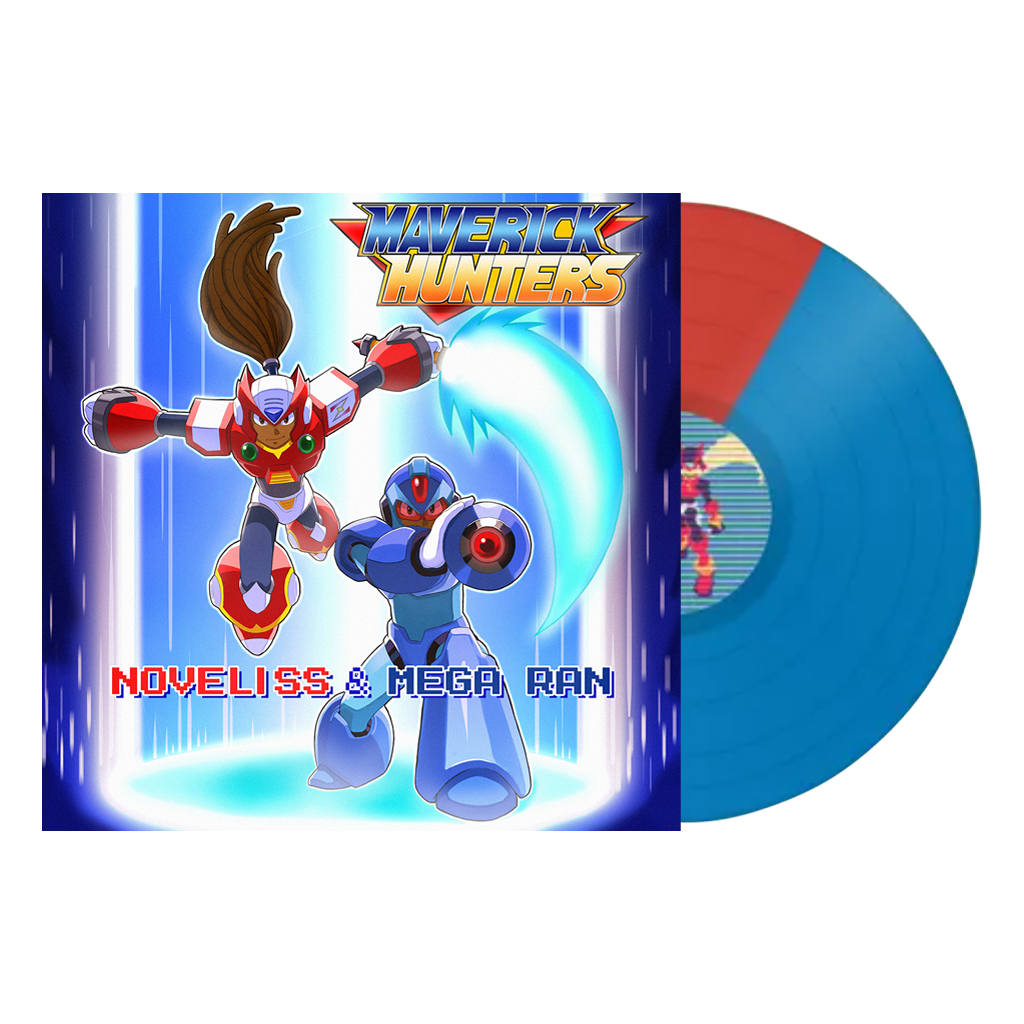 Maverick Hunters - 12" Red & Blue Signed Vinyl