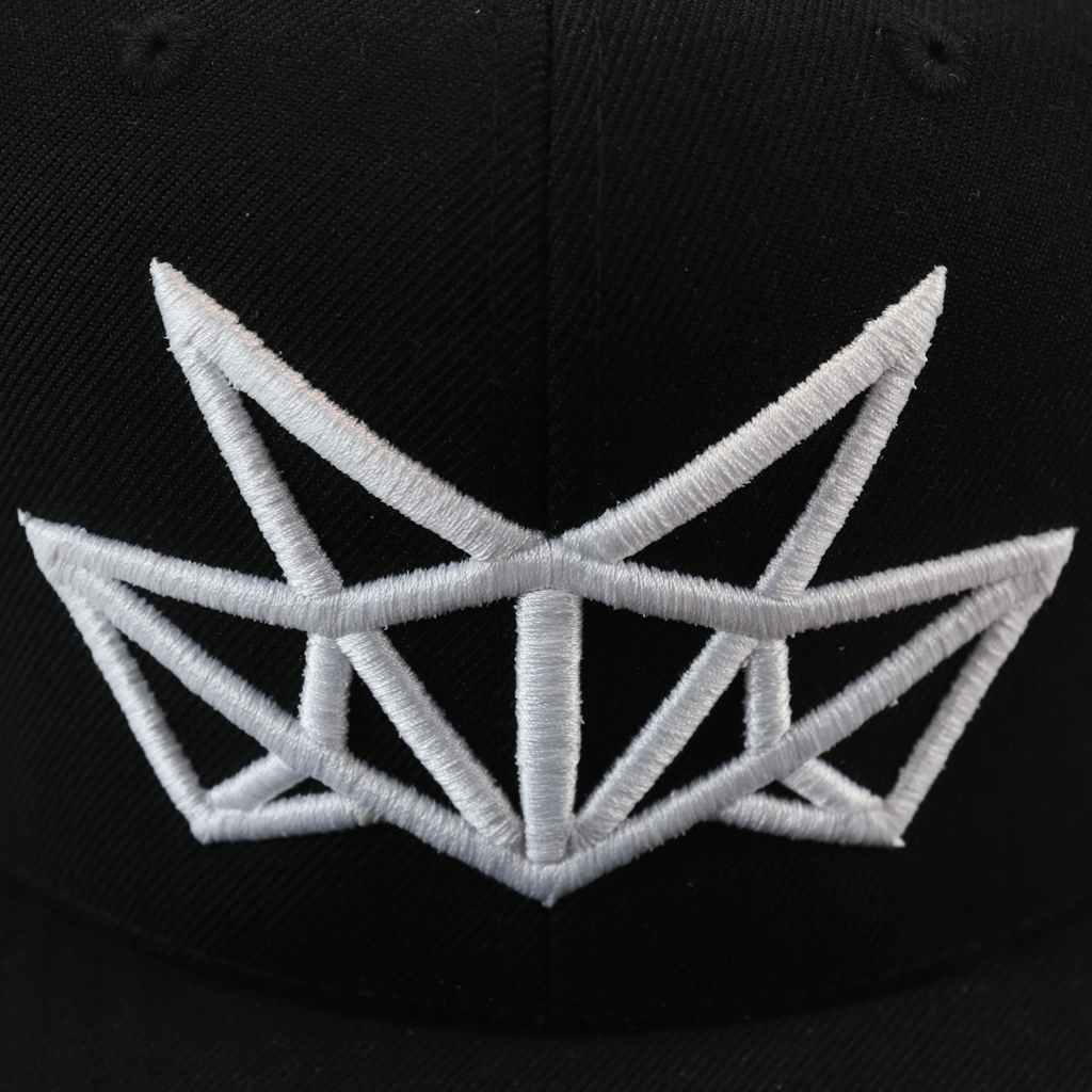 Constellation Black Snapback Hat