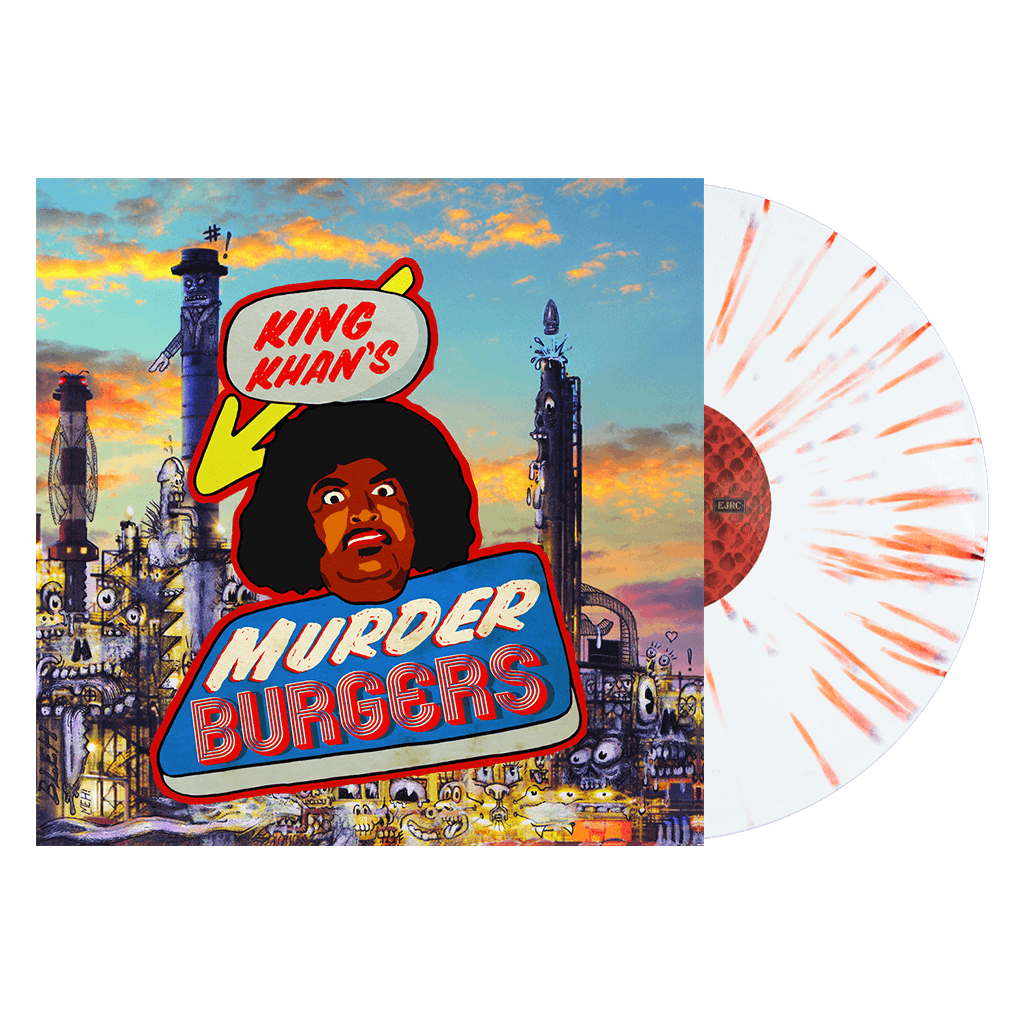 Murderburgers - White with Red Splatter 12" Vinyl