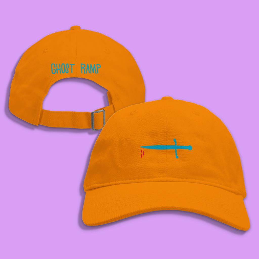 Dagger Neon Orange Hat