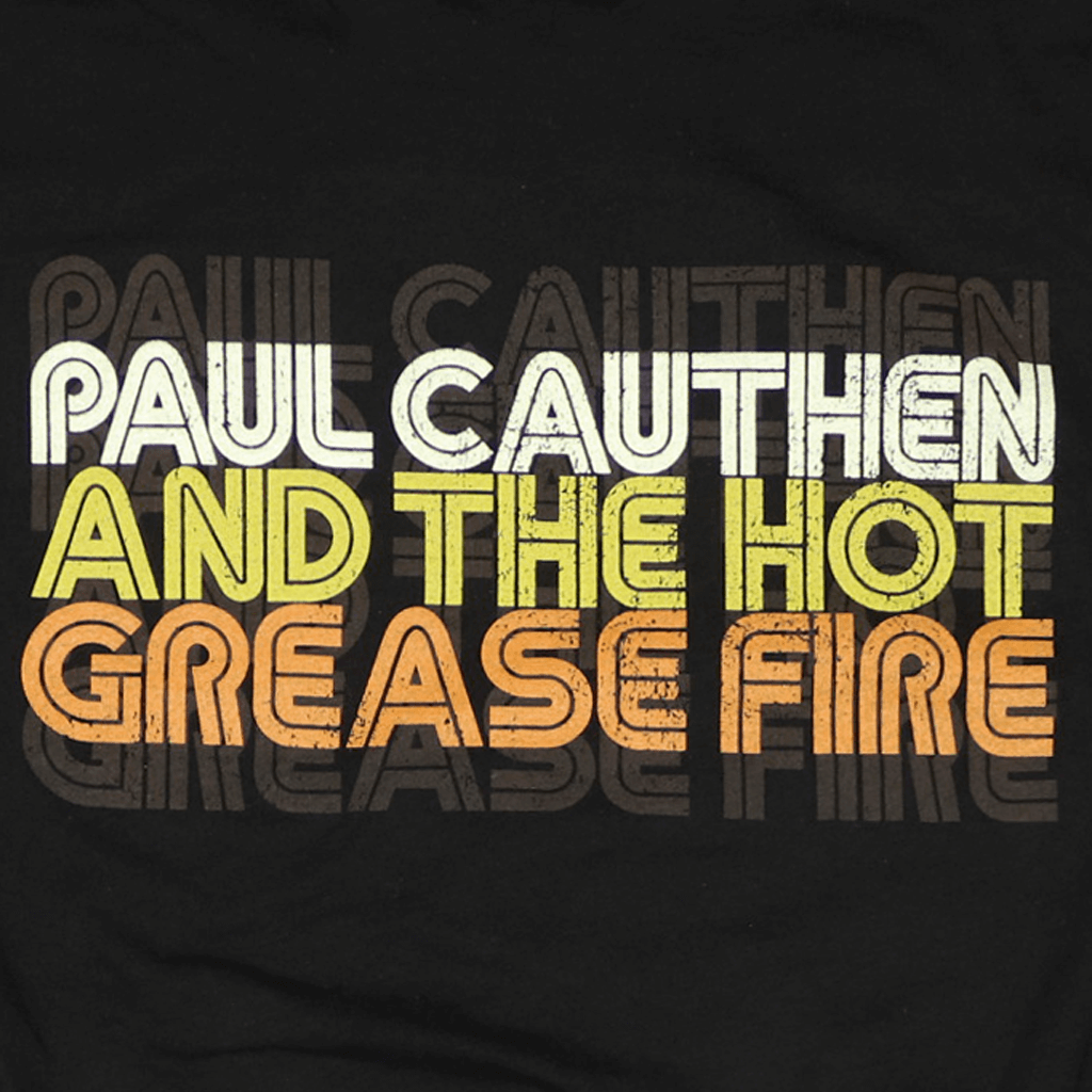 Grease Fire Black T-Shirt