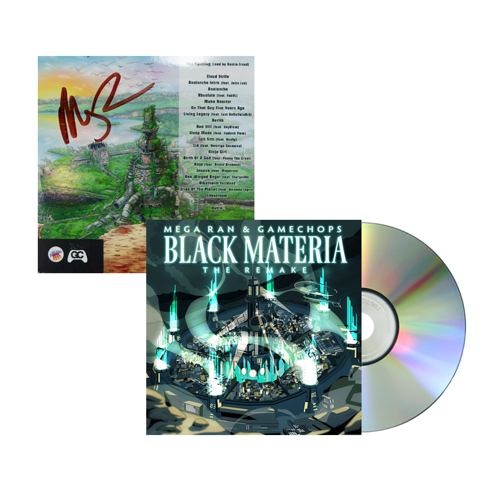 Signed Black Materia: The Remake CD