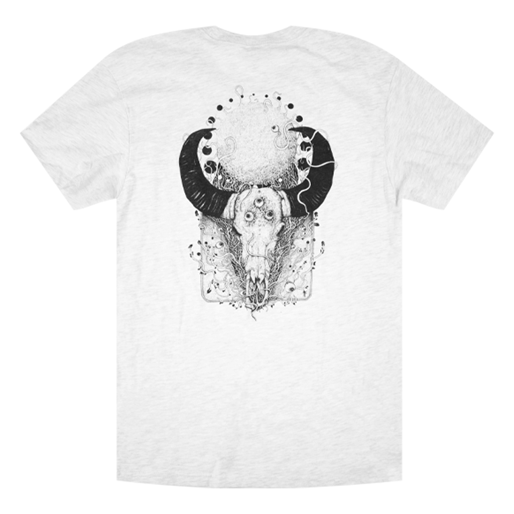 Skull and Eyes Oatmeal T-Shirt
