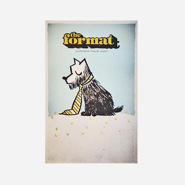 The Format Summer Tour 2007 11x17 Poster