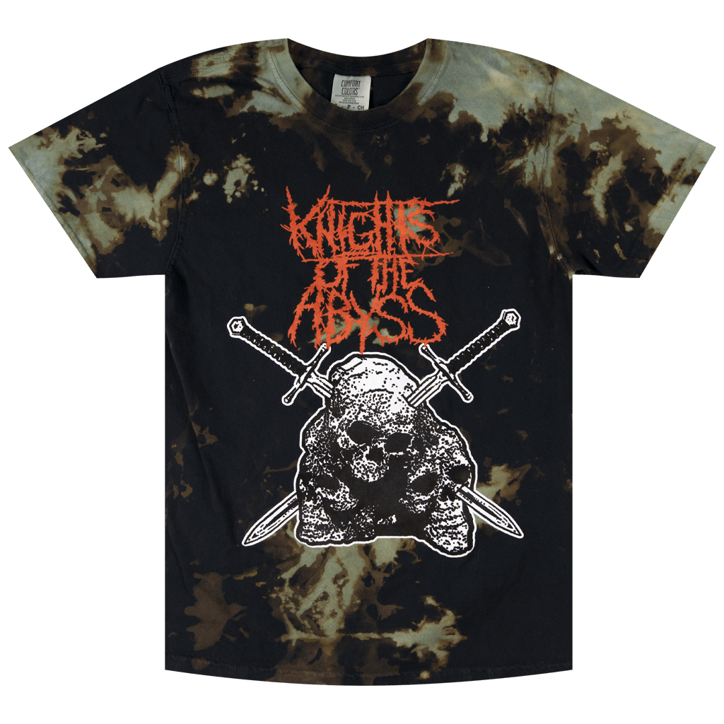 Skull Stab Tie-Dye T-Shirt